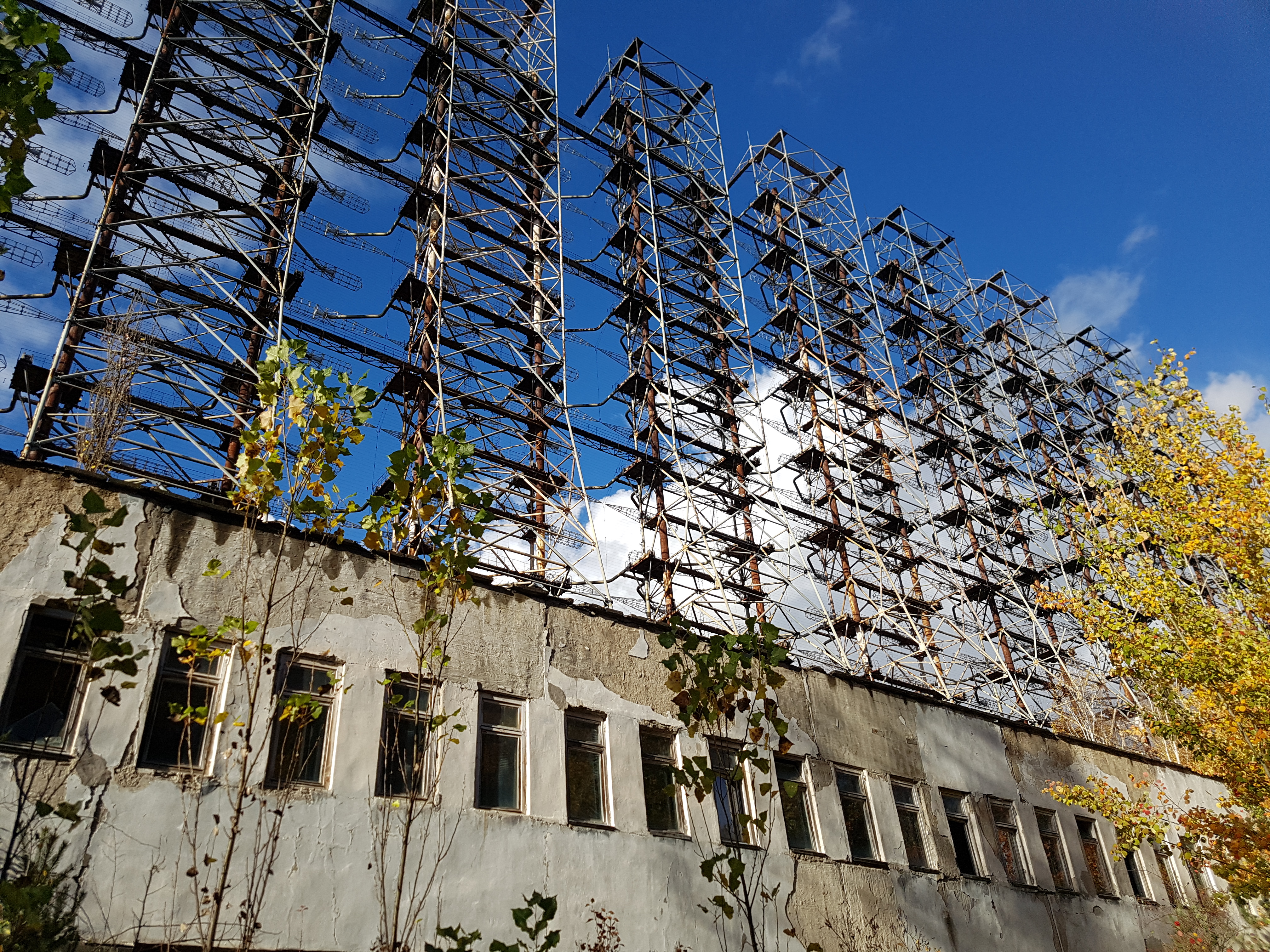 Duga-Radar in der Sperrzone von Tschernobyl